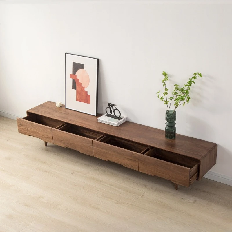 North American Black Walnut TV Cabinet Living Room Floor Cabinet Solid Wood Drawer Cabinet Cherry Wood Storage Locker
North American Black Walnut TV Cabinet Living Room Floor Cabinet Solid Wood Drawer Cabinet Cherry Wood Storage Locker