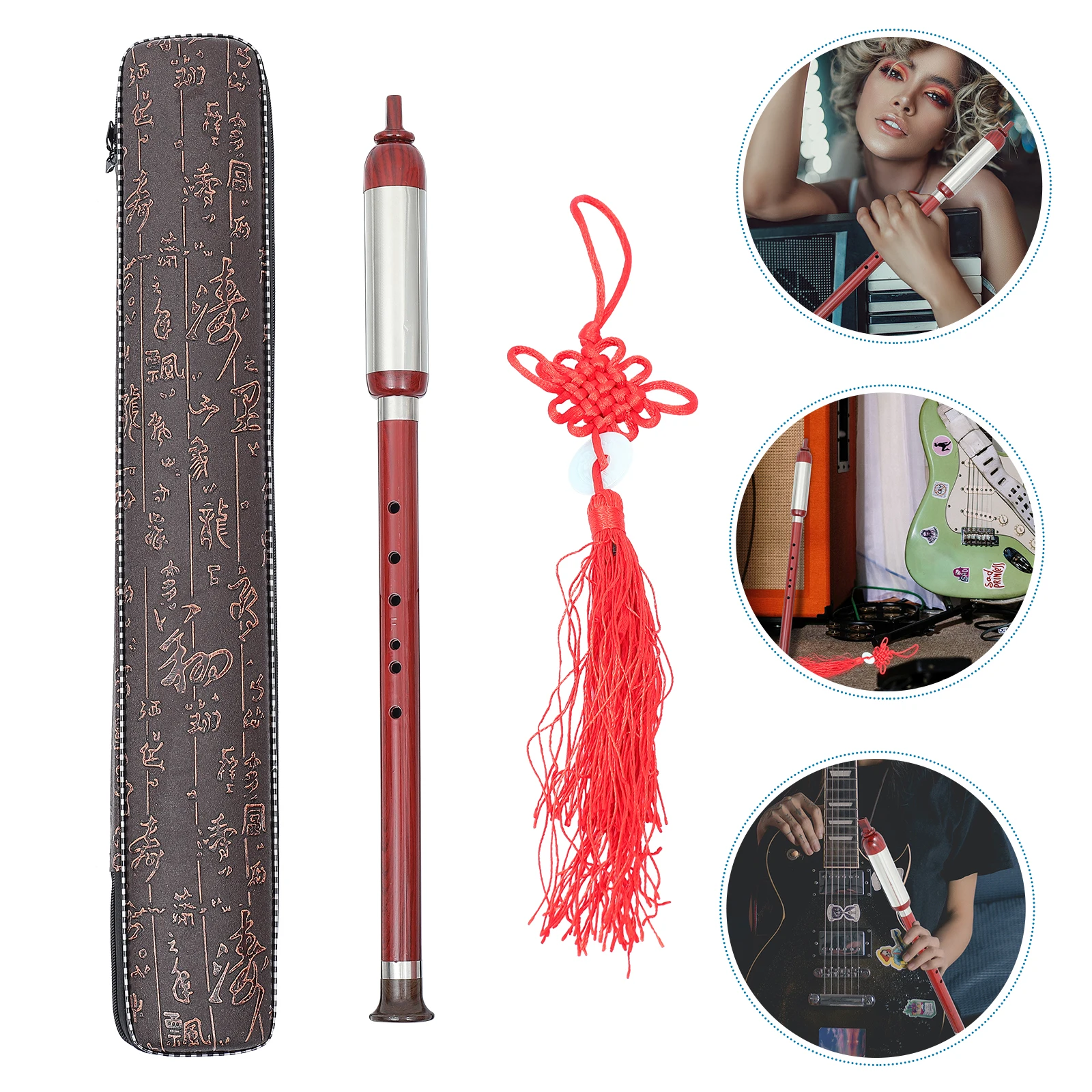 1 set 1 Set Premium Traditional Folk Wind Instrument Bawu Storage Case Lightweight Resin Vertical Blow Chinese
1 set 1 Set Premium Traditional Folk Wind Instrument Bawu Storage Case Lightweight Resin Vertical Blow Chinese