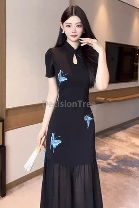 2025 fairy trendy patchwork gauze qipao dress vintage butterfly embroideried chinese qipao advanced sense lady daily cheongsam
2025 fairy trendy patchwork gauze qipao dress vintage butterfly embroideried chinese qipao advanced sense lady daily cheongsam