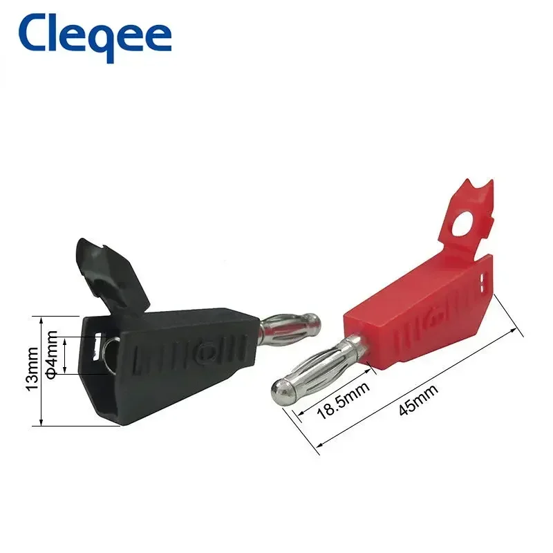 Cleqee P3002 10pcs 4mm Stackable Banana Plug Nickel Plated Speaker Connector Test Probe Binding Post 5 Colors
Cleqee P3002 10pcs 4mm Stackable Banana Plug Nickel Plated Speaker Connector Test Probe Binding Post 5 Colors
