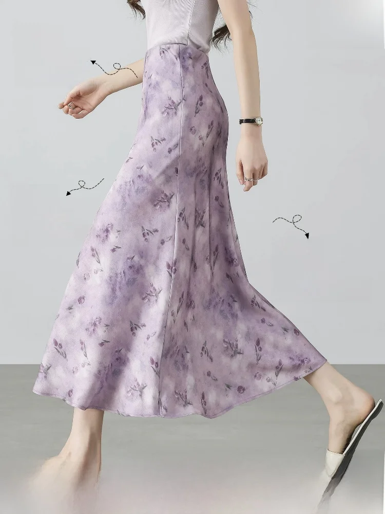 Elegant Commuter A-Line Skirt Women's Spring 2026 Elastic Waist Slimming Drapey Versatile Polyester Fiber Casual Style
Elegant Commuter A-Line Skirt Women's Spring 2026 Elastic Waist Slimming Drapey Versatile Polyester Fiber Casual Style