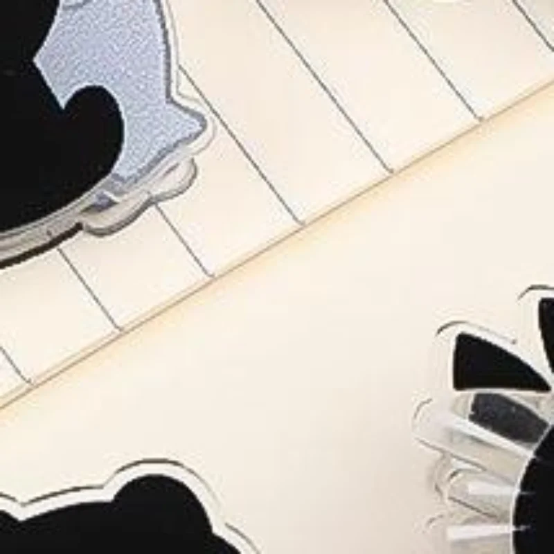 Cute Cartoon Black Cat Acrylic PP Clips Waterproof Clear Pattern Durable For School Office Scrapbooking Stationery
Cute Cartoon Black Cat Acrylic PP Clips Waterproof Clear Pattern Durable For School Office Scrapbooking Stationery