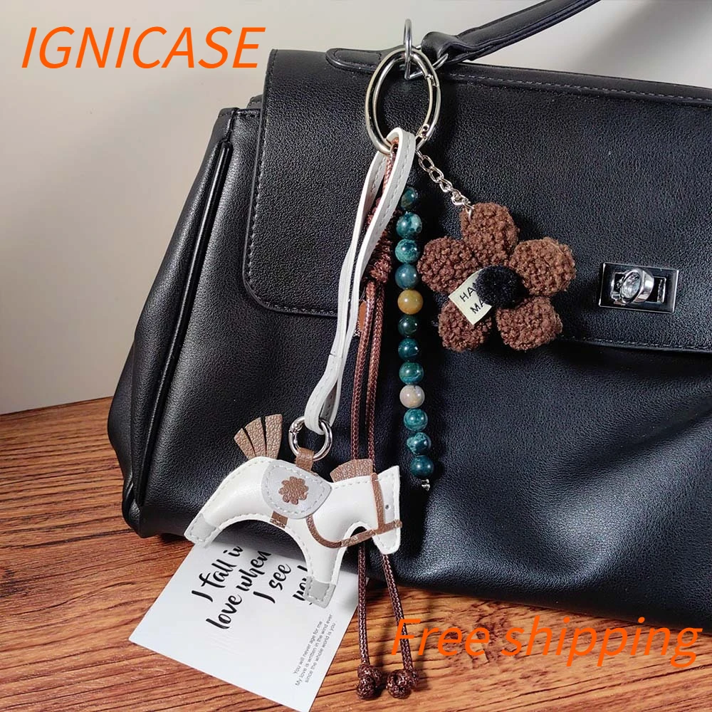 IGNICASE Guofeng New Pony Doll Pendant Cute Design Luggage Braided Rope Pendant 2026 Year of The Horse Mascot Bag Pendant
IGNICASE Guofeng New Pony Doll Pendant Cute Design Luggage Braided Rope Pendant 2026 Year of The Horse Mascot Bag Pendant