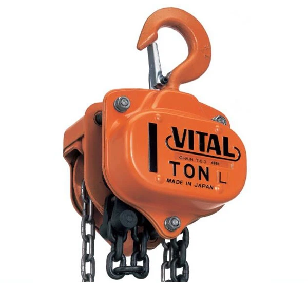 1 Ton 3 Meter VT Chain Block/ Chain Pulley Block/VITAL Japan Manual Chain Hoist
1 Ton 3 Meter VT Chain Block/ Chain Pulley Block/VITAL Japan Manual Chain Hoist