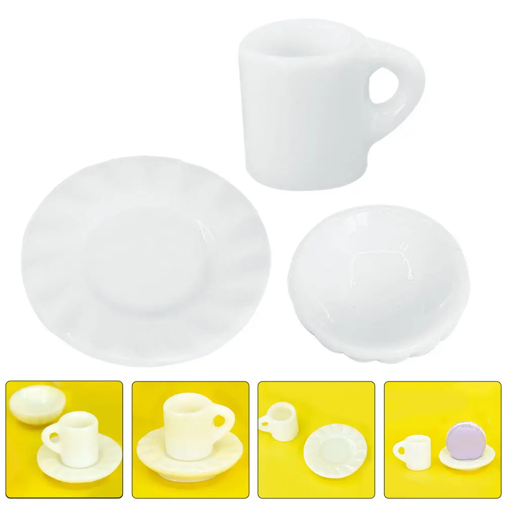 1Set Miniature Coffee Cup Saucer Bowl Set Resin Dollhouse Decor Accessories Highly Realistic Mini House Photo Prop Tiny Kitchen
1Set Miniature Coffee Cup Saucer Bowl Set Resin Dollhouse Decor Accessories Highly Realistic Mini House Photo Prop Tiny Kitchen