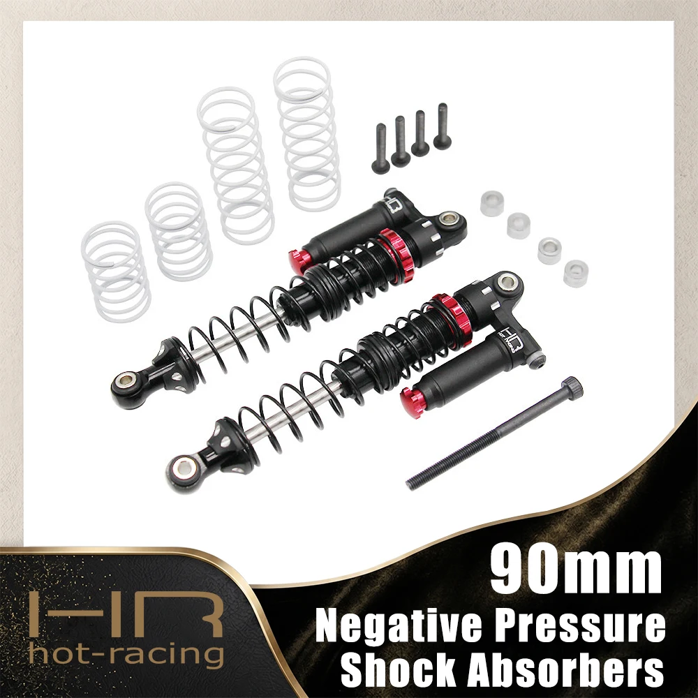 HR 90mm Negative Pressure Double-Section Hydraulic Shock Absorbers For 1/8 1/10 RC Model Car Road Crawler Accessories
HR 90mm Negative Pressure Double-Section Hydraulic Shock Absorbers For 1/8 1/10 RC Model Car Road Crawler Accessories