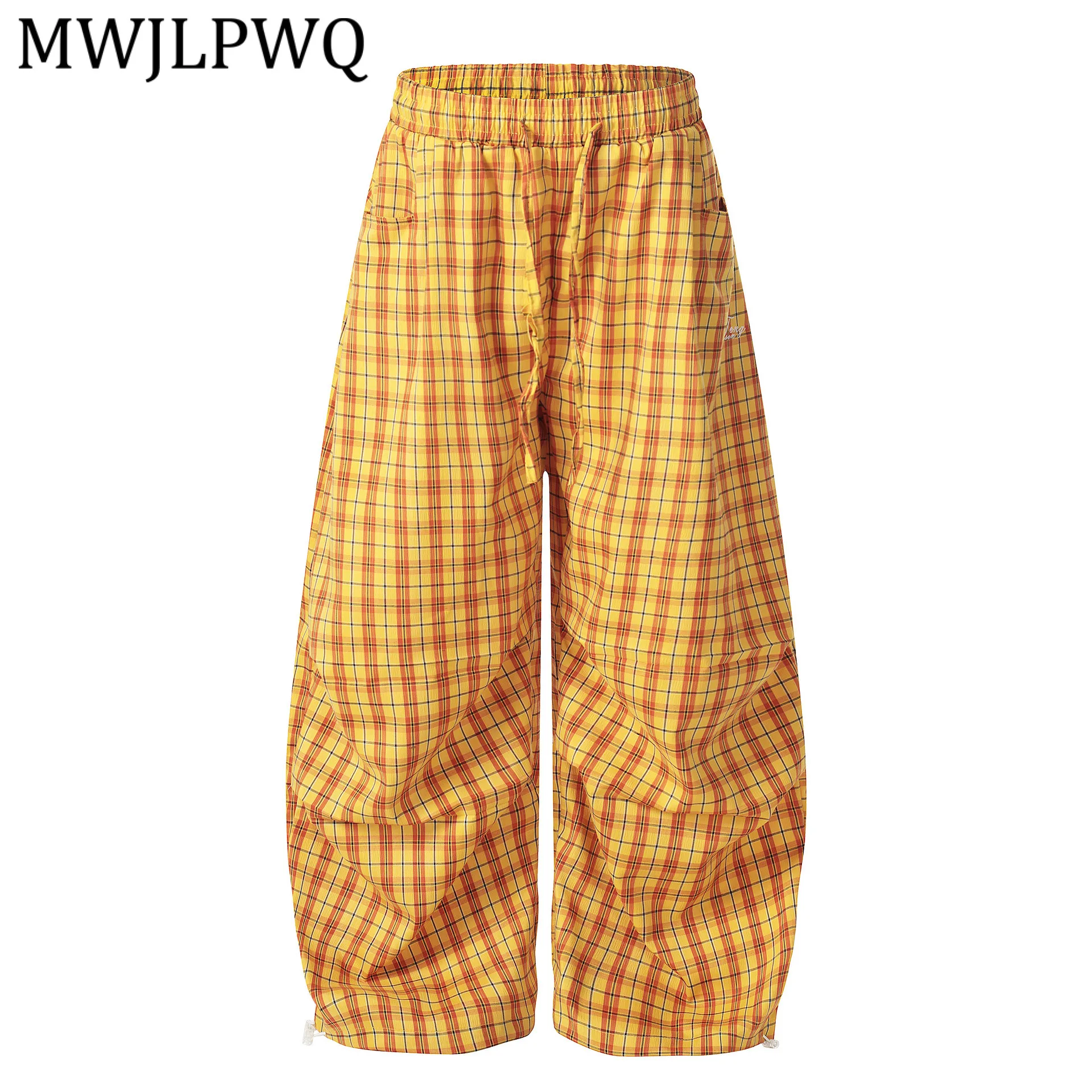 MWJLPWQ 2026 Spring New American Retro Plaid Pants Unisex Streetwear Simple Versatile Loose Fit Casual Women's Trousers 15094
MWJLPWQ 2026 Spring New American Retro Plaid Pants Unisex Streetwear Simple Versatile Loose Fit Casual Women's Trousers 15094
