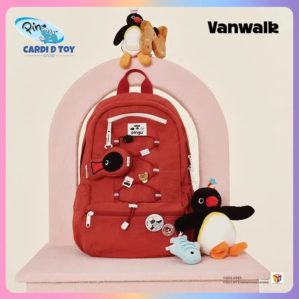 Original New Vanwalk Pingu Penguin Schoolbag Large-Capacity Schoolbag Pingu Backpack Penguin Model Back To School Season Gift
Original New Vanwalk Pingu Penguin Schoolbag Large-Capacity Schoolbag Pingu Backpack Penguin Model Back To School Season Gift