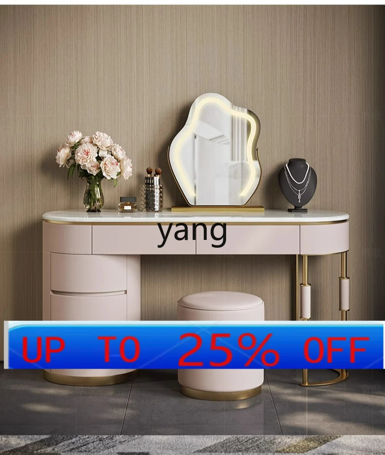 Lmm Italian simple dresser bedroom modern small apartment marble light luxury integrated makeup table
Lmm Italian simple dresser bedroom modern small apartment marble light luxury integrated makeup table