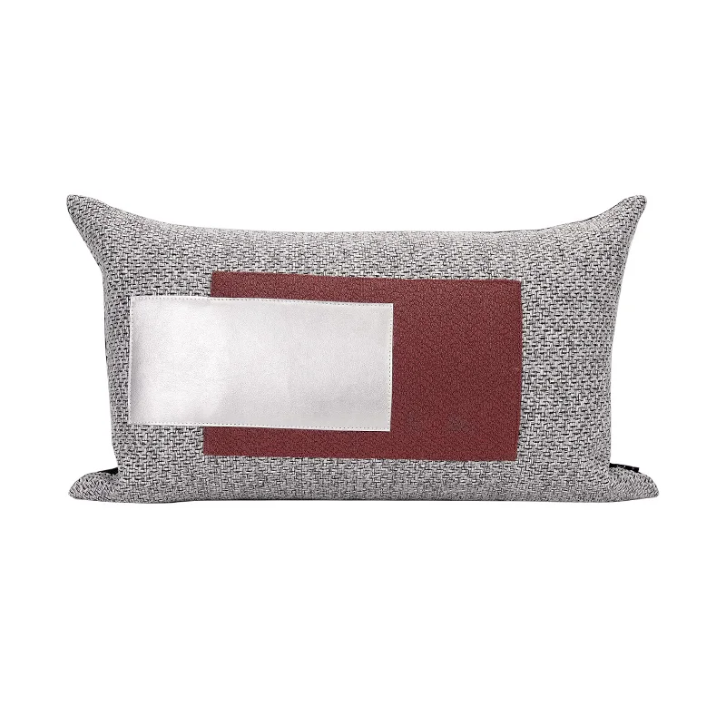 Nordic Cushion Cover 30x50cm Cotton Linen Patchwork Waist Pillow Case Red Grey INS Sofa Pillow Covers Home Decor Cushions
Nordic Cushion Cover 30x50cm Cotton Linen Patchwork Waist Pillow Case Red Grey INS Sofa Pillow Covers Home Decor Cushions
