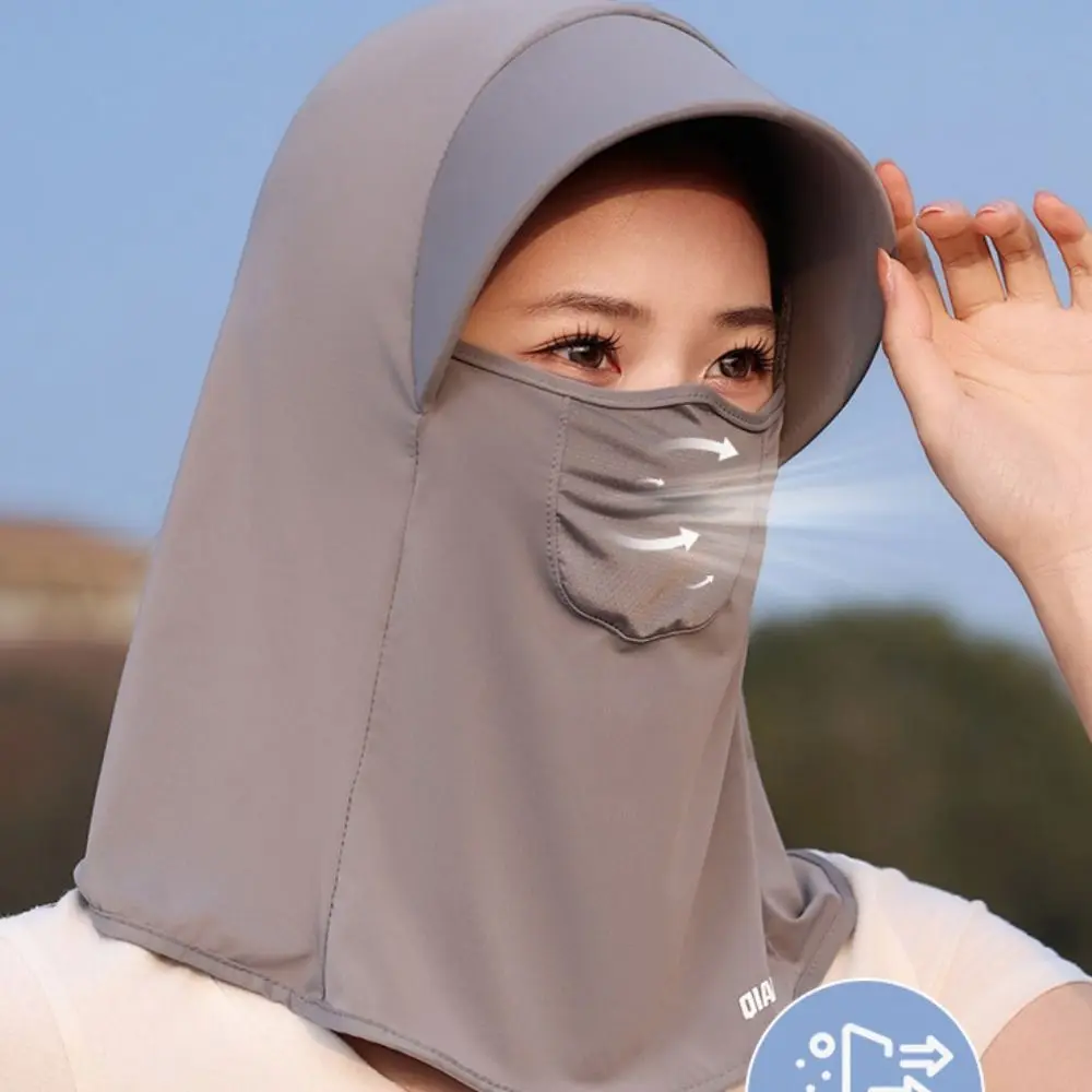 UV Protection Sunscreen Face Cover Solid Color Dustproof Ice Silk Mask Face Protection Elastic UV Protection Veil Cycling
UV Protection Sunscreen Face Cover Solid Color Dustproof Ice Silk Mask Face Protection Elastic UV Protection Veil Cycling