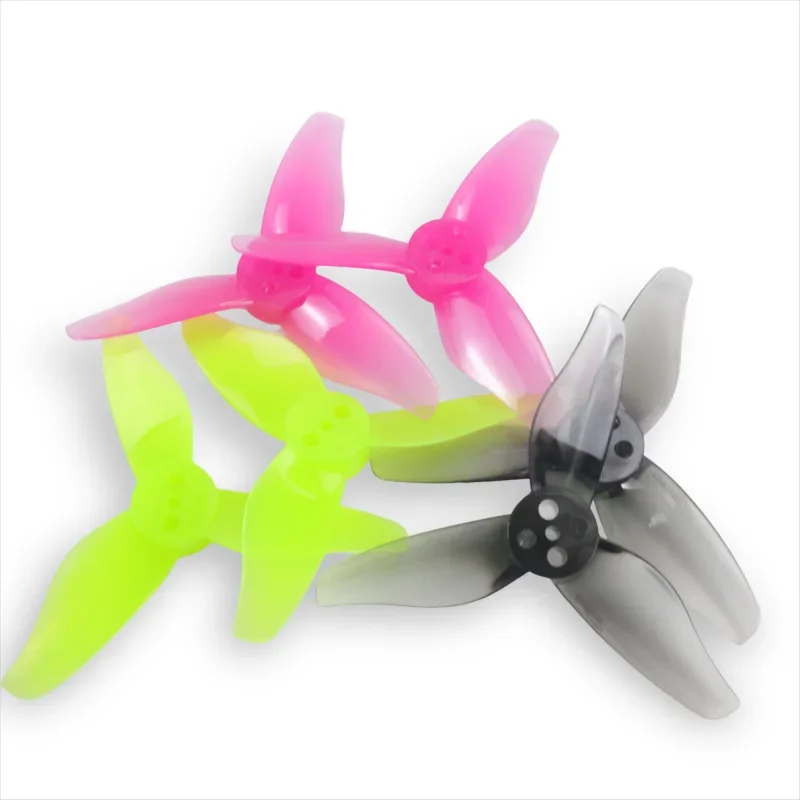 8pcs GEMFAN Hurricane 2023 2x2.3 2 Inch 3-Paddle PC Propeller with 1mm/1.5mm Holes for 1105-1108 Motor for FPV Racing Drone DIY
8pcs GEMFAN Hurricane 2023 2x2.3 2 Inch 3-Paddle PC Propeller with 1mm/1.5mm Holes for 1105-1108 Motor for FPV Racing Drone DIY