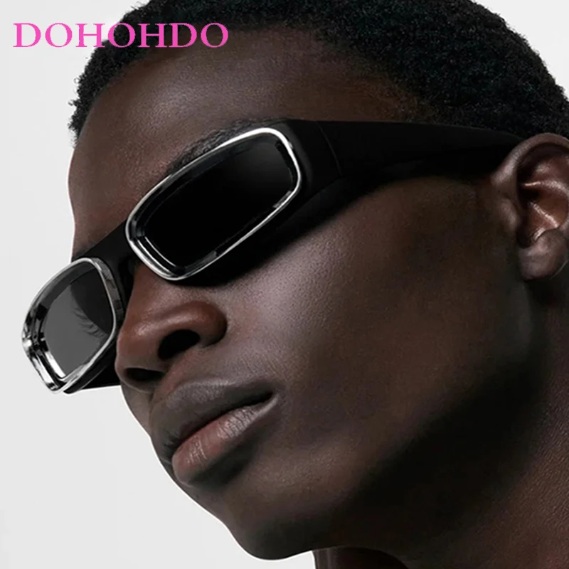 Fashion Luxury Brand Design Y2K Futuristic Punk Rectangle Sunglasses Women Men Trend Retro Outdoors Cycling Sports Goggles UV400
Fashion Luxury Brand Design Y2K Futuristic Punk Rectangle Sunglasses Women Men Trend Retro Outdoors Cycling Sports Goggles UV400