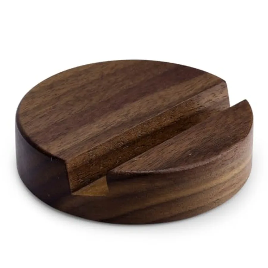Wood Phone Stand, Single Slot Round Phone Holder Portable Mobile Cell Phone Wooden Stands Countertop Table Desk Cellphone Organ
Wood Phone Stand, Single Slot Round Phone Holder Portable Mobile Cell Phone Wooden Stands Countertop Table Desk Cellphone Organ