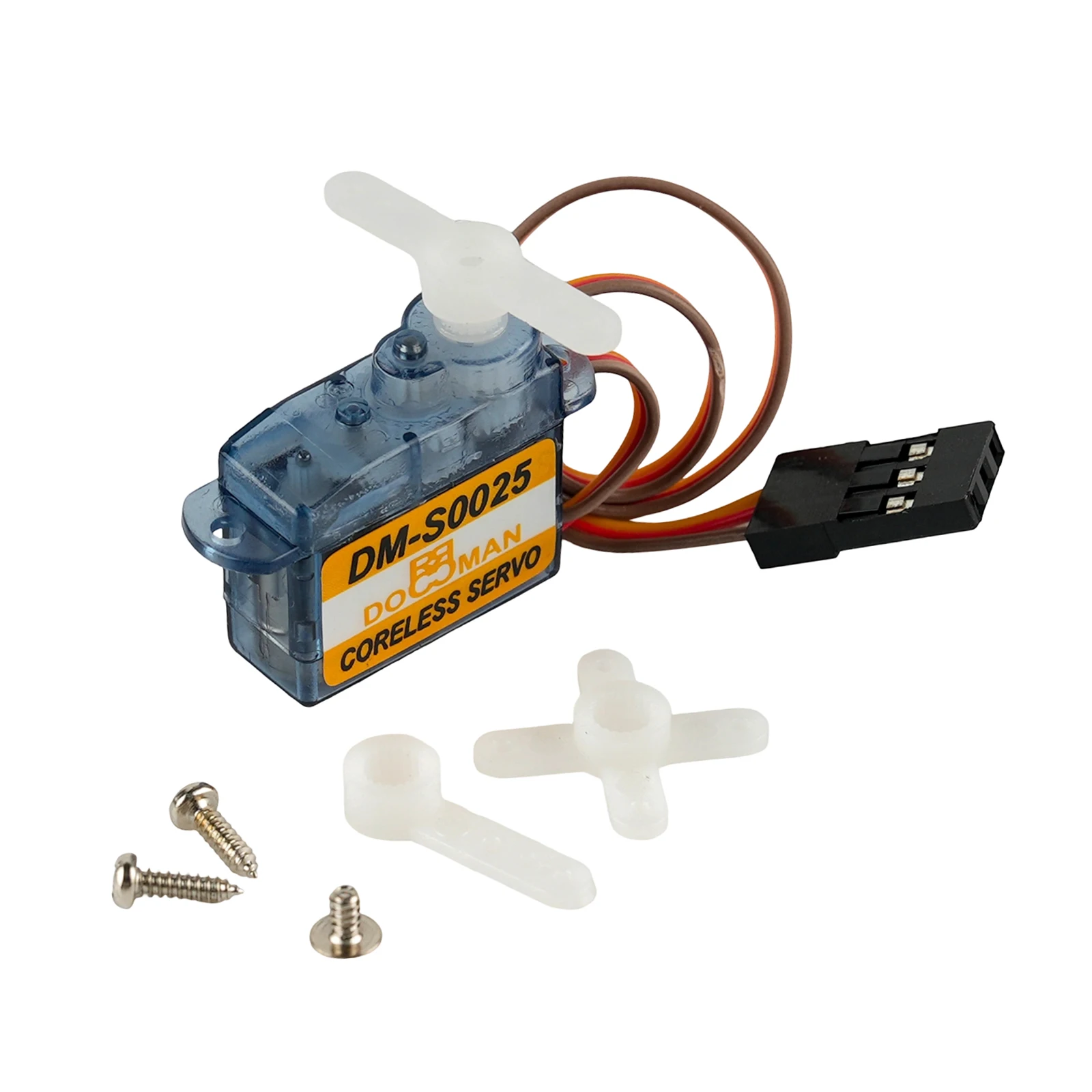 DORCRCMAN DM-S0025 Micro 2.5g Servo Suitable for Remote Control Aircraft Accessories Digital Coreless Motor Servos
DORCRCMAN DM-S0025 Micro 2.5g Servo Suitable for Remote Control Aircraft Accessories Digital Coreless Motor Servos