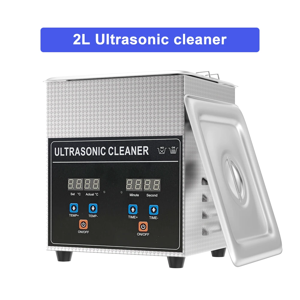 Ultrasonic Cleaners 2L Jewelry Glasses Aligners Dental Watch Parts Phone Repair Ultrasonic Cleaing Machine 60w Ultrasonic Bath
Ultrasonic Cleaners 2L Jewelry Glasses Aligners Dental Watch Parts Phone Repair Ultrasonic Cleaing Machine 60w Ultrasonic Bath