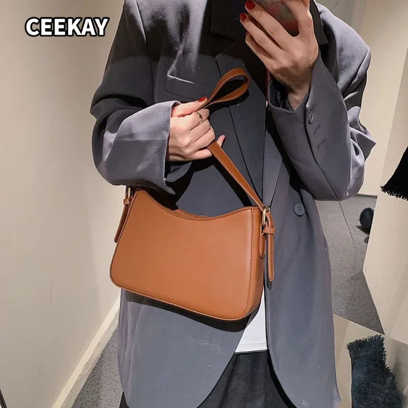 CEEKAY Women's Shoulder Bag Caramel Soft PU Leather Long Shoulder Handbag Zipper Closure Daily Commute Casual Minimalist
CEEKAY Women's Shoulder Bag Caramel Soft PU Leather Long Shoulder Handbag Zipper Closure Daily Commute Casual Minimalist