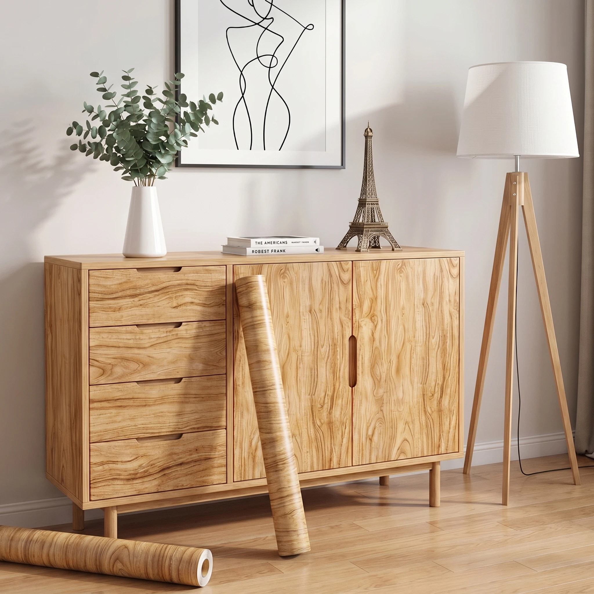 40cm Realistic Wood Grain Wallpaper Self Adhesive Waterproof Stain Resistant Wall Sticker Indoor Furniture Tabletop Refurbishmen
40cm Realistic Wood Grain Wallpaper Self Adhesive Waterproof Stain Resistant Wall Sticker Indoor Furniture Tabletop Refurbishmen
