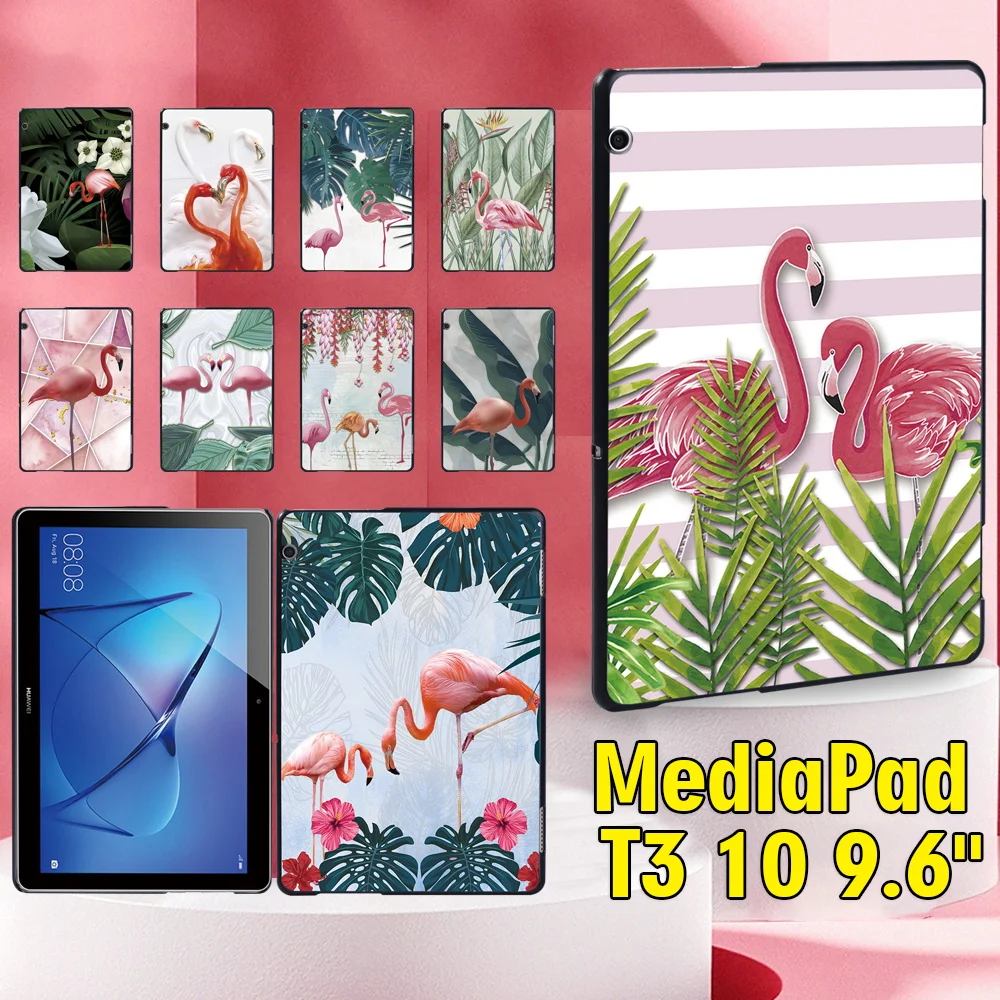 Case for Huawei MediaPad T3 10 9.6" Ultra-Thin Anti-fall Flamingo Series Pattern Tablet Back Shell + Stylus
Case for Huawei MediaPad T3 10 9.6" Ultra-Thin Anti-fall Flamingo Series Pattern Tablet Back Shell + Stylus