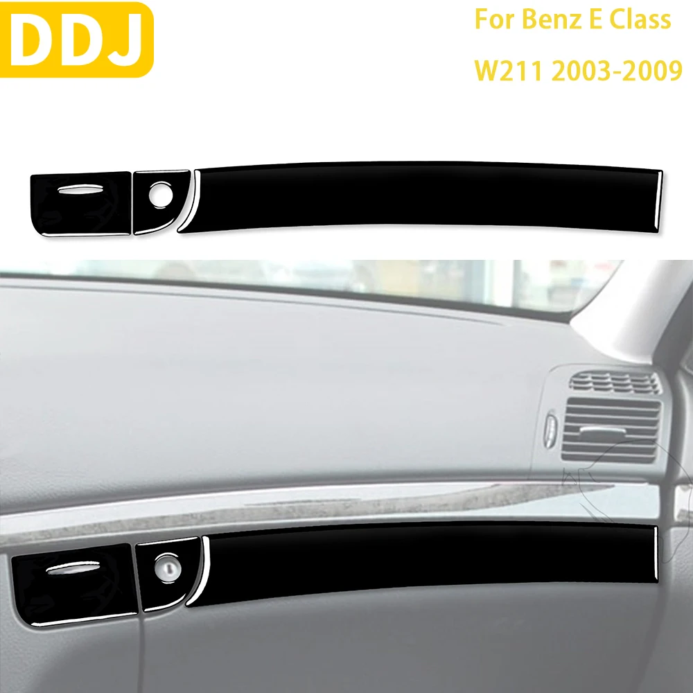 For Benz E Class W211 2003-2009 Accessories Car Black Interior Storage Box Key Lock Glove Box Trim Sticker Plastic Decoration
For Benz E Class W211 2003-2009 Accessories Car Black Interior Storage Box Key Lock Glove Box Trim Sticker Plastic Decoration