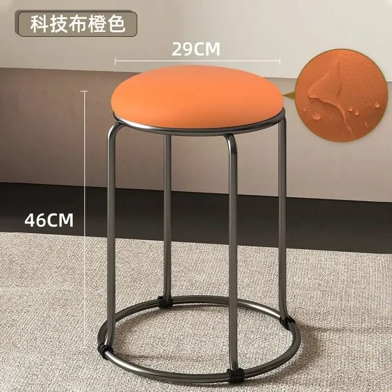 Italian Stools Stackable Household Chairs Light Luxury Round Dining Table Stools Modern Minimalist Benches Nordic Low Stools
Italian Stools Stackable Household Chairs Light Luxury Round Dining Table Stools Modern Minimalist Benches Nordic Low Stools