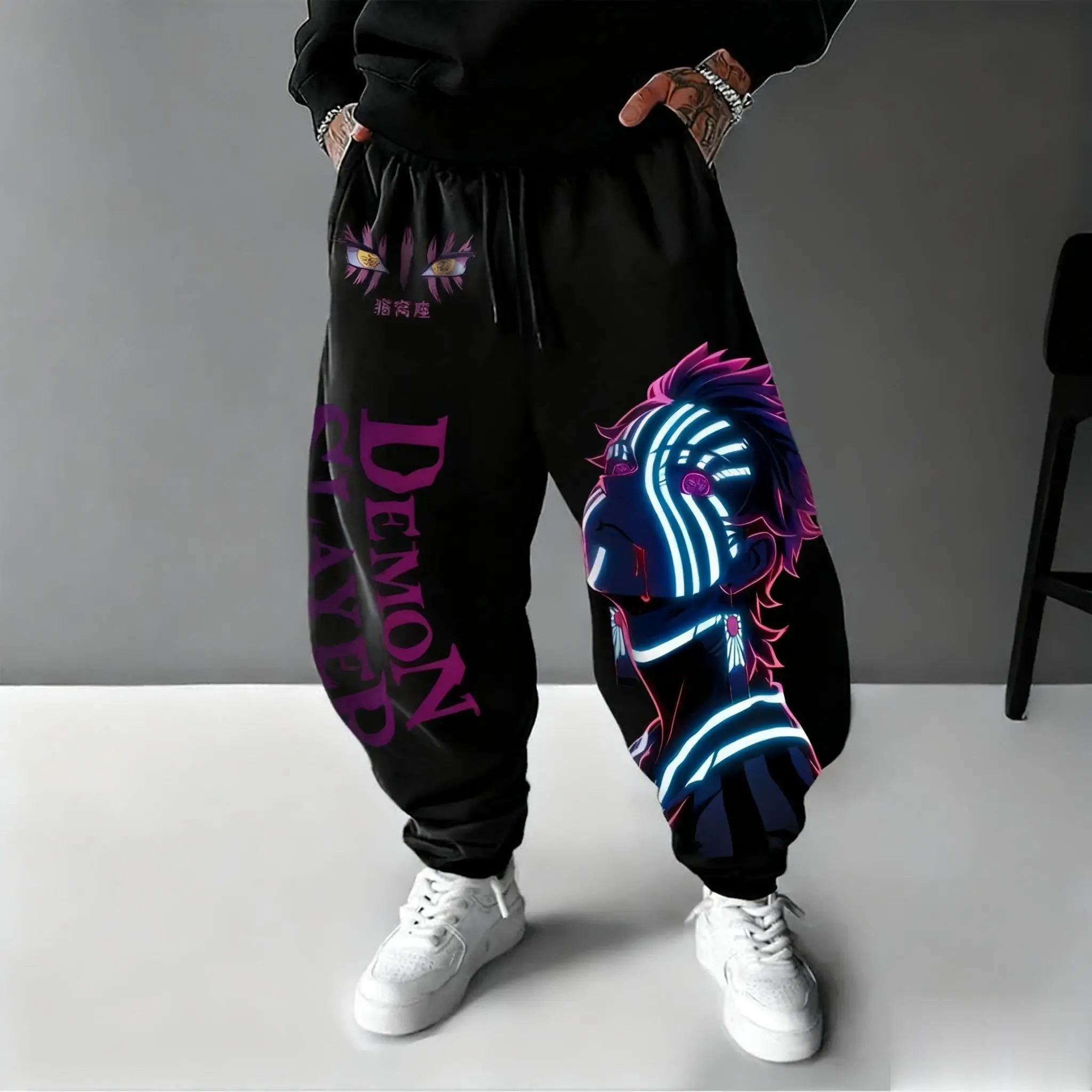 Demon Slayer Sweatpants 2025 Autumn/Winter New Men's and Women's Anime Print American Hip-hop Y2K Casual Loose Sports Pants
Demon Slayer Sweatpants 2025 Autumn/Winter New Men's and Women's Anime Print American Hip-hop Y2K Casual Loose Sports Pants