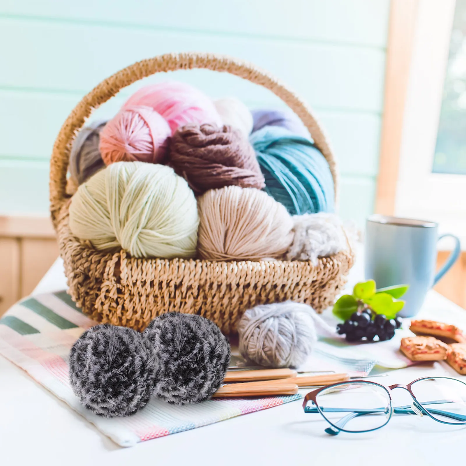 16Pcs Soft Faux Eyelash Yarn Chunky for Crochet Knit Blanket Scarf Sweater Crafts DIY Hand Knitting Yarn Faux Fur
16Pcs Soft Faux Eyelash Yarn Chunky for Crochet Knit Blanket Scarf Sweater Crafts DIY Hand Knitting Yarn Faux Fur