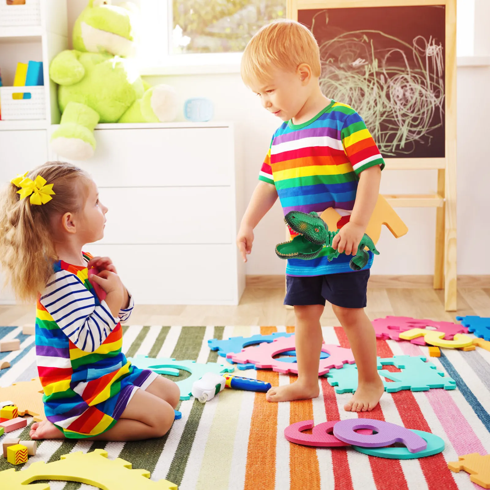 Creative Telescopic Spring Manipulator Clip Animal Shape Plastic Finger Game for Children Social Interaction Fine Motor Training
Creative Telescopic Spring Manipulator Clip Animal Shape Plastic Finger Game for Children Social Interaction Fine Motor Training