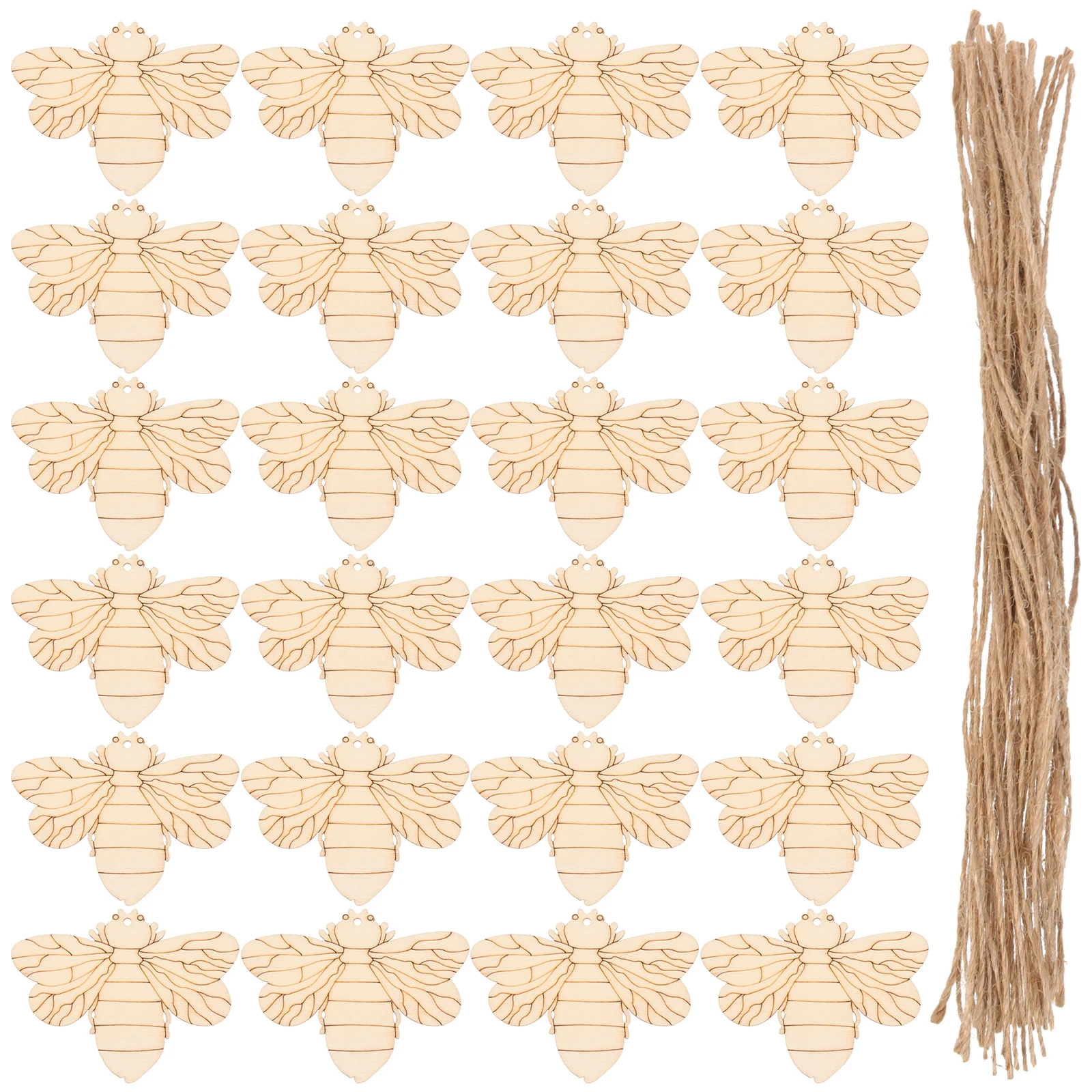 50 Sets Bee Shaped Wood Pieces DIY Unfinished Wooden Slices Wooden Cutout Home Decor Craft Supplies Kids Coloring
50 Sets Bee Shaped Wood Pieces DIY Unfinished Wooden Slices Wooden Cutout Home Decor Craft Supplies Kids Coloring