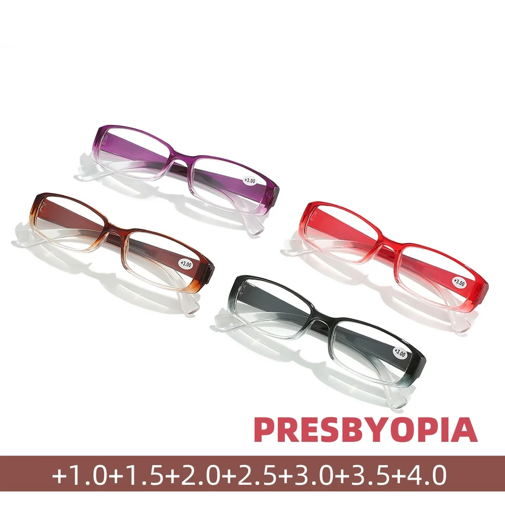 New Transparent Gradient Square Presbyopia Glasses High-definition Reading Glasses for Men Women +1.0+1.5+2.0+2.5+3.0+3.5+4.0
New Transparent Gradient Square Presbyopia Glasses High-definition Reading Glasses for Men Women +1.0+1.5+2.0+2.5+3.0+3.5+4.0