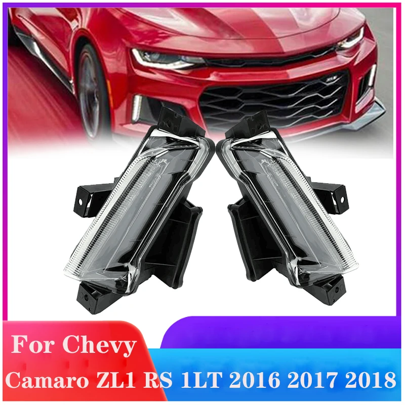 1 Set Car LED DRL Fog Lights Daytime Running Light For Chevy Camaro ZL1 RS 1LT 2016 2017 2018 2019 with yellow signal
1 Set Car LED DRL Fog Lights Daytime Running Light For Chevy Camaro ZL1 RS 1LT 2016 2017 2018 2019 with yellow signal