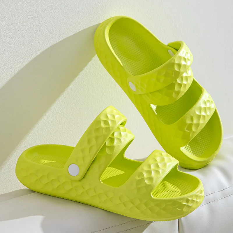 Sandals Women's Summer Outside Wear Non-slip Anti-odor Thick Bottom Couple Toe Slippers Home Indoor Two Wear Beach Shoes
Sandals Women's Summer Outside Wear Non-slip Anti-odor Thick Bottom Couple Toe Slippers Home Indoor Two Wear Beach Shoes