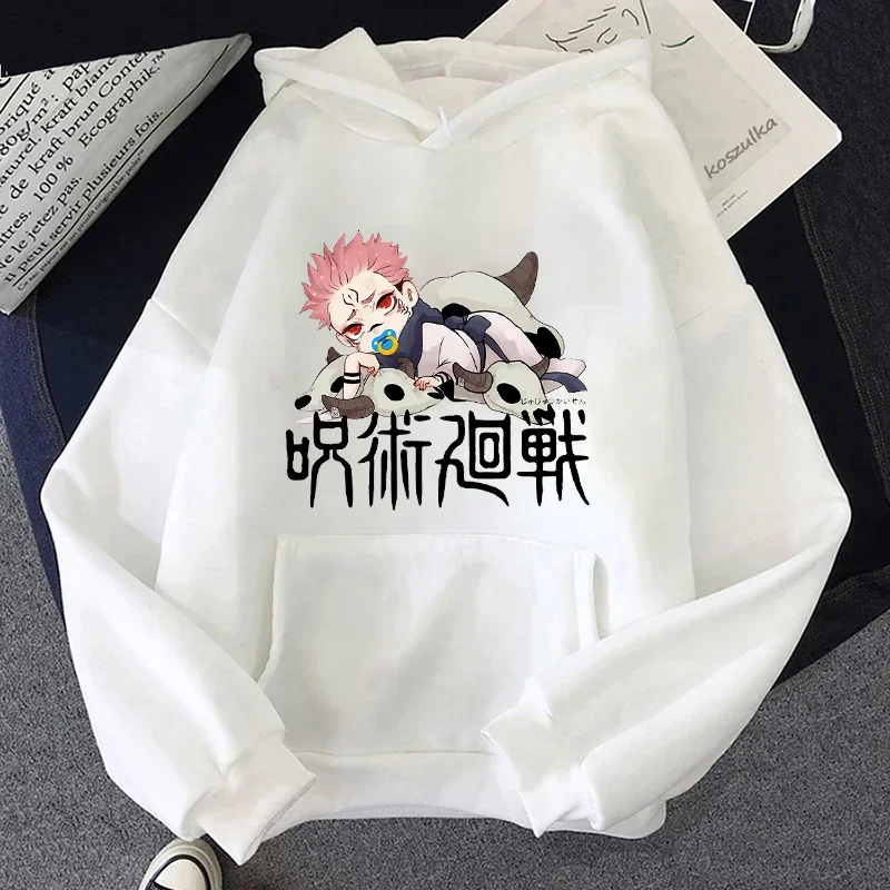 Women Hoodies Funny Japanese Cartoon Jujustu Graphic Print Harajuku Autumn Winter Casual O-Neck Pullovers Sweatshirts Unisex
Women Hoodies Funny Japanese Cartoon Jujustu Graphic Print Harajuku Autumn Winter Casual O-Neck Pullovers Sweatshirts Unisex