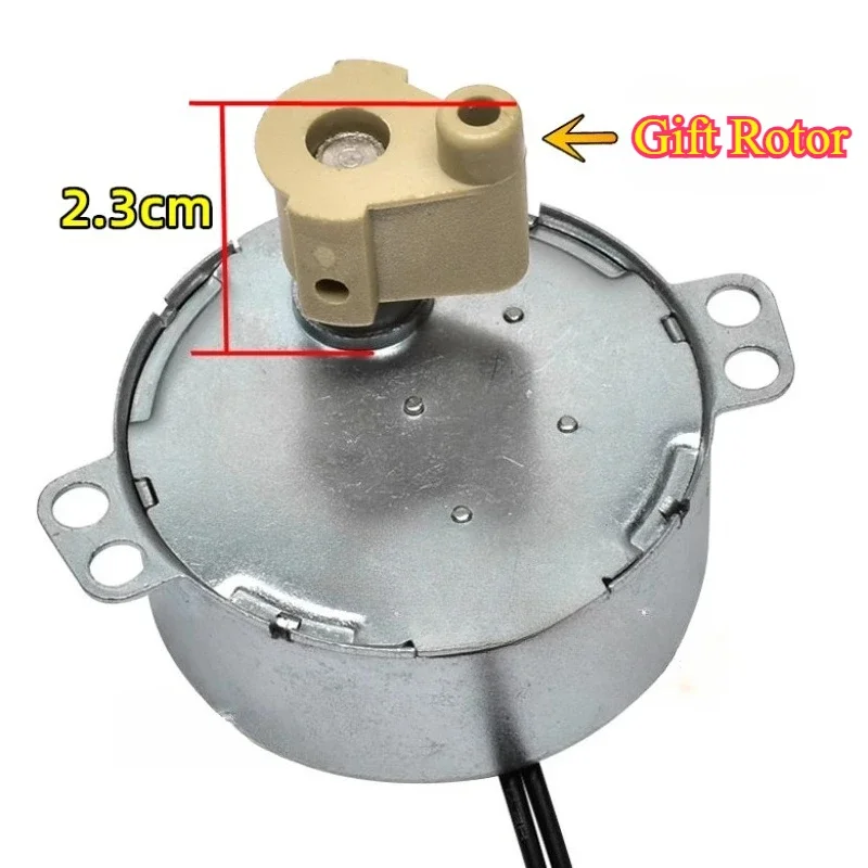 49TYJ Permanent Magnet Synchronous Motor 220V 2.5/3RPM 50Hz Rotor 4W Electric Fan Floor Fan Shaking Head Wind Guide Motor CW/CCW
49TYJ Permanent Magnet Synchronous Motor 220V 2.5/3RPM 50Hz Rotor 4W Electric Fan Floor Fan Shaking Head Wind Guide Motor CW/CCW