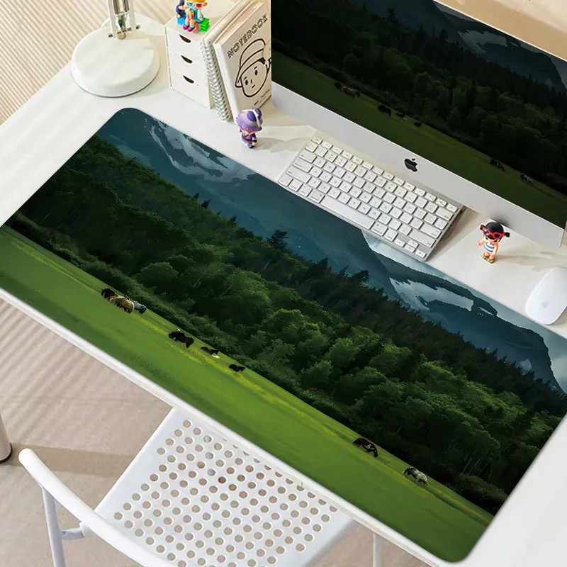 Коврик для мыши с зеленым ландшафтом, увеличенный размер, защита для глаз, для мужчин и женщин, для офиса, игр, настольный коврик для клавиатуры, коврик для мыши для киберспорта
Коврик для мыши с зеленым ландшафтом, увеличенный размер, защита для глаз, для мужчин и женщин, для офиса, игр, настольный коврик для клавиатуры, коврик для мыши для киберспорта