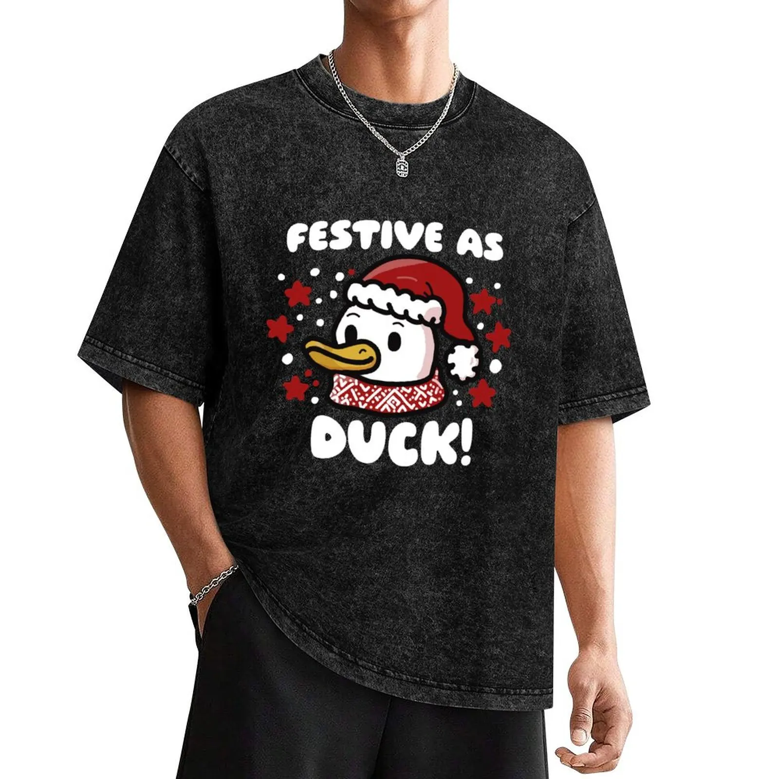 Festive as Duck - Christmas Duck T-Shirt shirts graphic vintage t shirts graphic shirts mens t top quality
Festive as Duck - Christmas Duck T-Shirt shirts graphic vintage t shirts graphic shirts mens t top quality