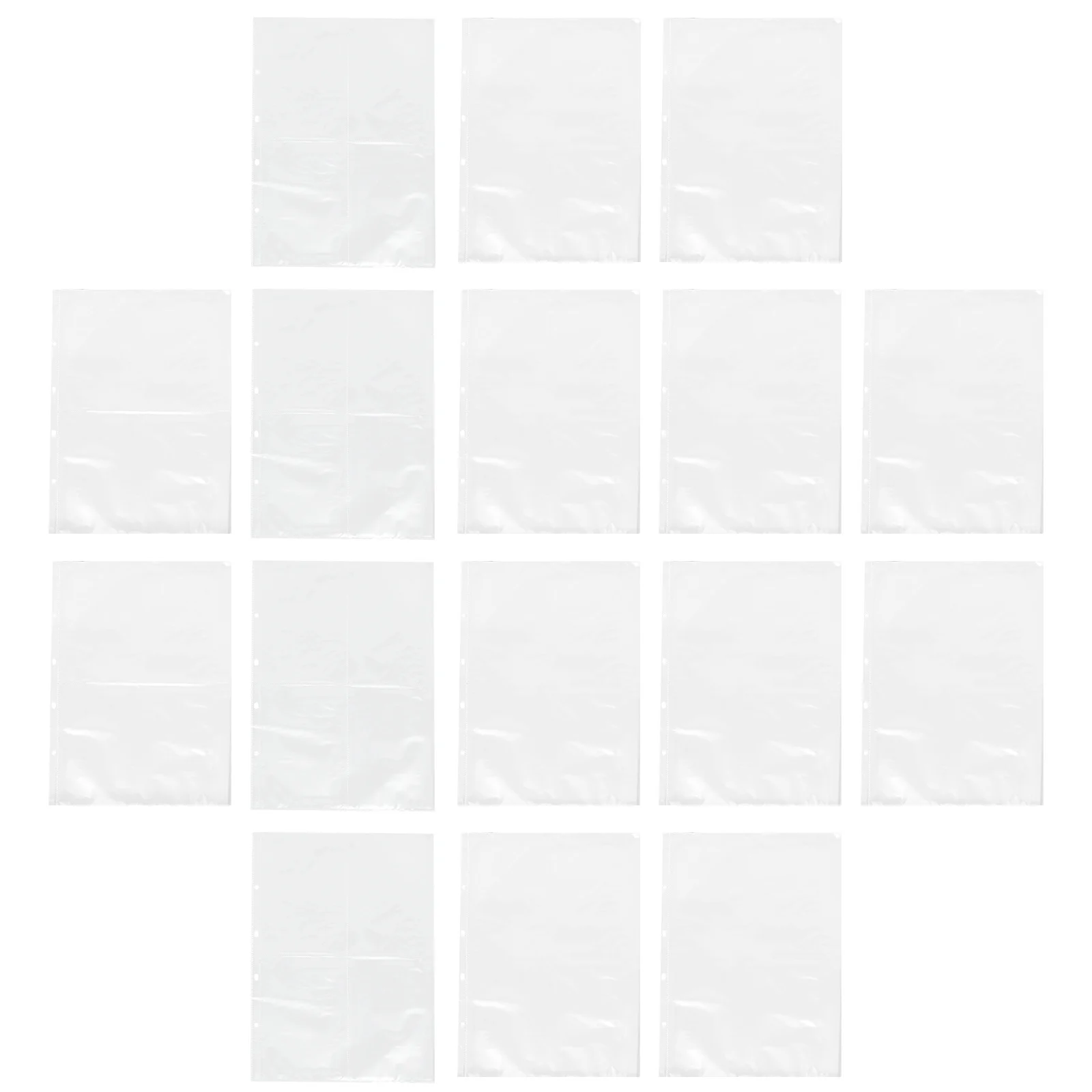 TEHAUX 40Pcs Clear Plastic Sheet Protectors A3 A4 A5 Document Sleeves Pre-Punched Holes for Binders Office School Use
TEHAUX 40Pcs Clear Plastic Sheet Protectors A3 A4 A5 Document Sleeves Pre-Punched Holes for Binders Office School Use