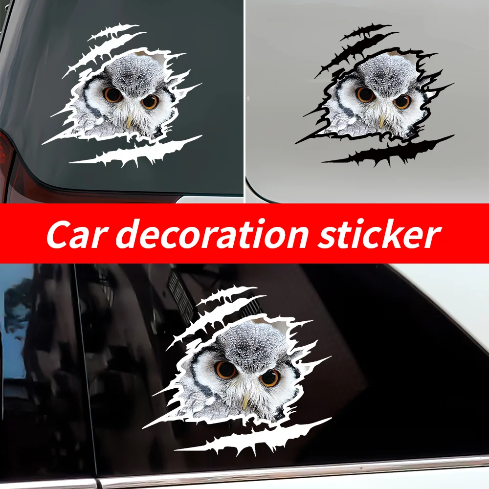Owl Eye Car Sticker Decal Sunscreen Waterproof Cover Scratches Graphic Stickers for Auto SUV Motorcycle Stickers Accessories
Owl Eye Car Sticker Decal Sunscreen Waterproof Cover Scratches Graphic Stickers for Auto SUV Motorcycle Stickers Accessories