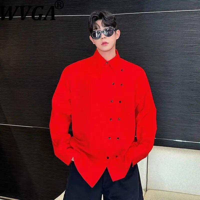 WVGA Spring New Men's Niche Design Asymmetrical Double-breasted Versatile Trendy Long Sleeved Shirts Chic Casual Tops Ins W23791
WVGA Spring New Men's Niche Design Asymmetrical Double-breasted Versatile Trendy Long Sleeved Shirts Chic Casual Tops Ins W23791