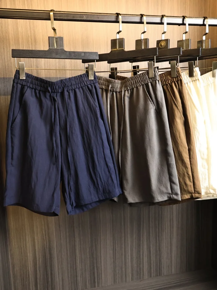 Casual Cotton Linen Blend Men's Shorts Draped Elegant Lightweight Summer Elastic Waist Daily Wear Comfortable Fashion City Style
Casual Cotton Linen Blend Men's Shorts Draped Elegant Lightweight Summer Elastic Waist Daily Wear Comfortable Fashion City Style