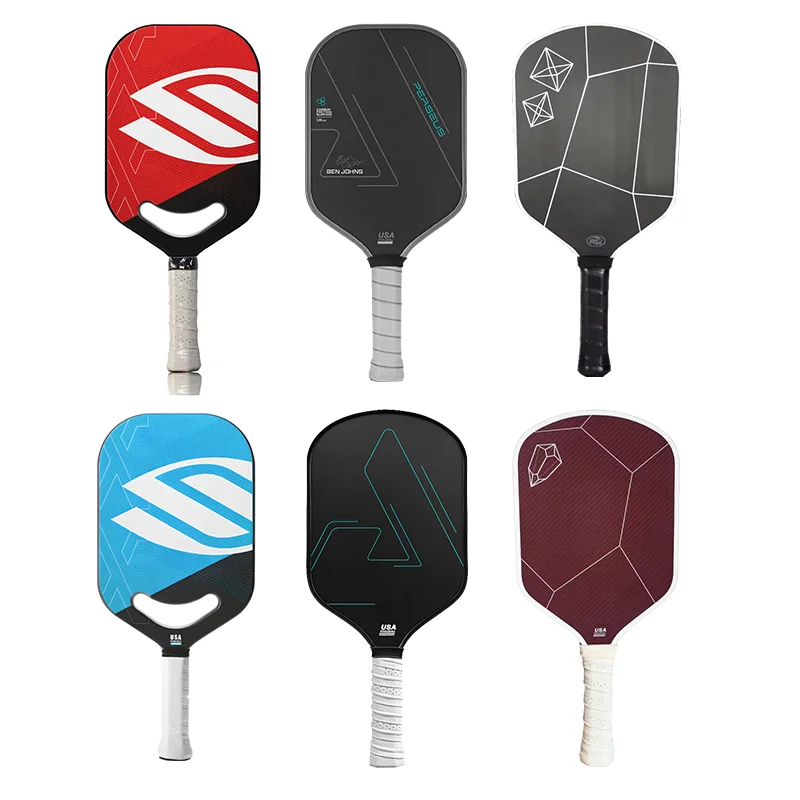 Manufacturer High Quality Professional Durable Carbon Fiber Pickleball Paddle Rough Surface Honeycomb Core Pickle Racket
Manufacturer High Quality Professional Durable Carbon Fiber Pickleball Paddle Rough Surface Honeycomb Core Pickle Racket