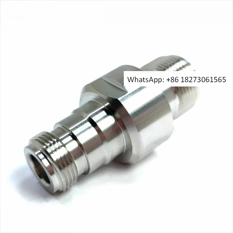 Coaxial connector HN female to N female adapter HN-K/N-K adapter all copper high voltage test head
Coaxial connector HN female to N female adapter HN-K/N-K adapter all copper high voltage test head