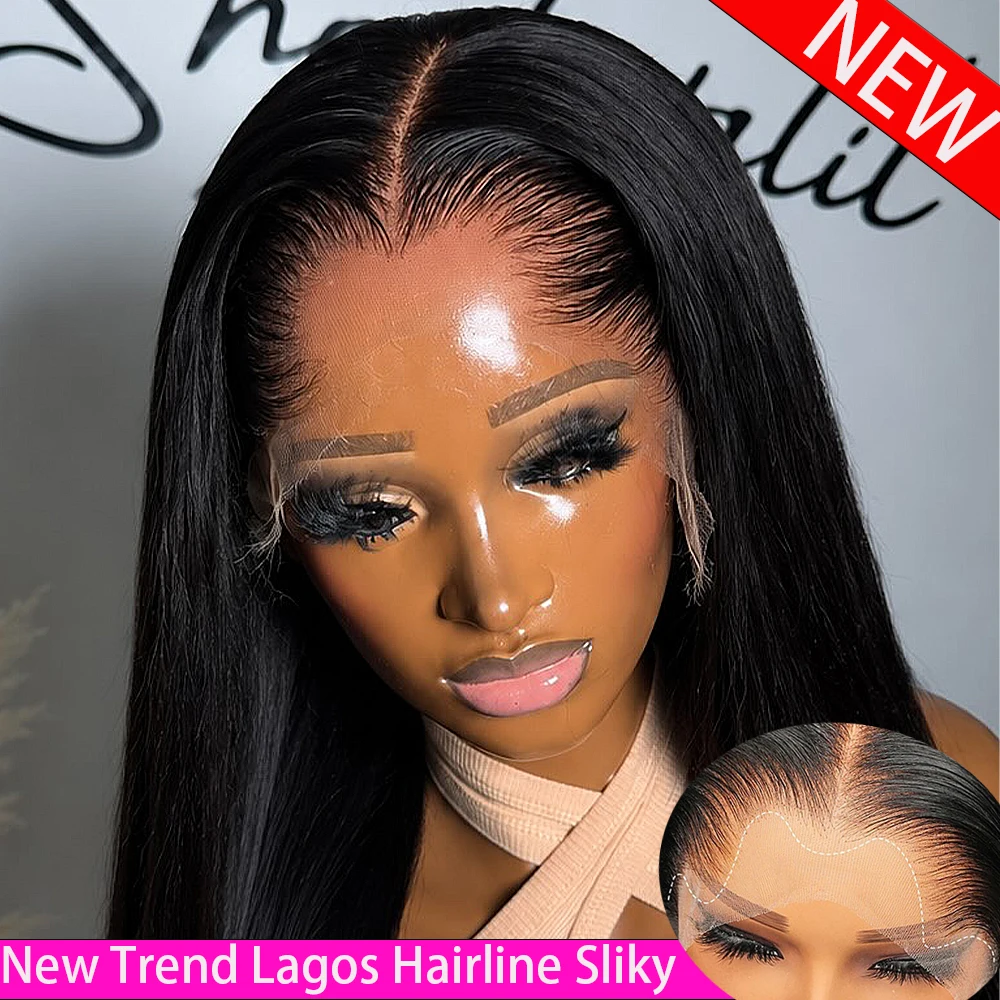 Lagos Hairline Bone Straight Human Hair Wigs 13x4 HD Lace Frontal Glueless Wigs Pre plucked Ready To Wear 400 Density For Women
Lagos Hairline Bone Straight Human Hair Wigs 13x4 HD Lace Frontal Glueless Wigs Pre plucked Ready To Wear 400 Density For Women