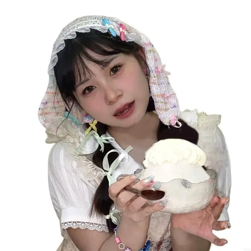 Весенний кружевной платок с рюшами, шляпа для женщин, элегантная повязка для волос с кроличьими ушками, декоративный головной
Весенний кружевной платок с рюшами, шляпа для женщин, элегантная повязка для волос с кроличьими ушками, декоративный головной