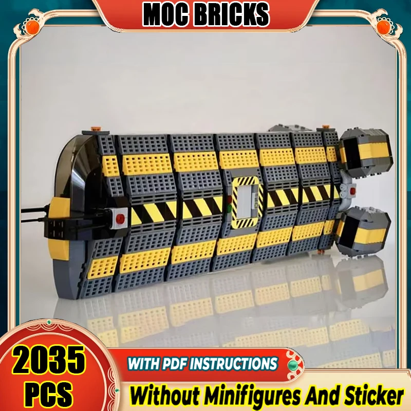 Строительные блоки Moc, модель космического грузовика, технология, кирпич, сделай сам, сборка, научная фантастика, космический корабль, игрушка, подарок на праздник
Строительные блоки Moc, модель космического грузовика, технология, кирпич, сделай сам, сборка, научная фантастика, космический корабль, игрушка, подарок на праздник