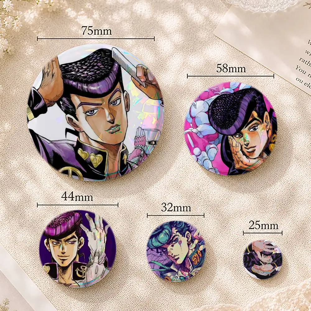 Jojo J-Josuke Higashikata Custom Printed Tinplate Pins Personalized Lapel Badge Gifts
Jojo J-Josuke Higashikata Custom Printed Tinplate Pins Personalized Lapel Badge Gifts