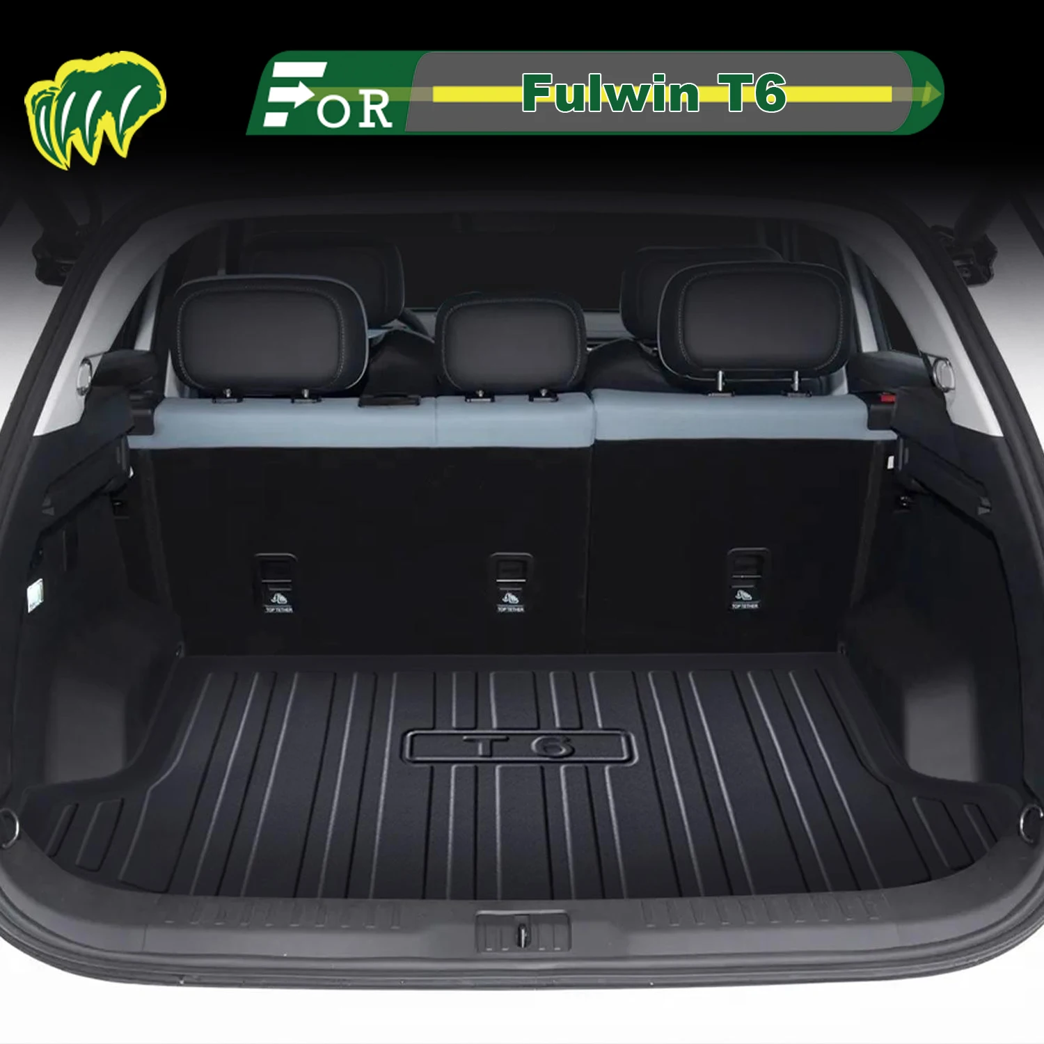 For Chery Fulwin T6 2024-2025 TPE Custom Fit Car Trunk Mat All Season Cargo Mat 3D Shaped Trunk Liner Trunk Protection Mat
For Chery Fulwin T6 2024-2025 TPE Custom Fit Car Trunk Mat All Season Cargo Mat 3D Shaped Trunk Liner Trunk Protection Mat