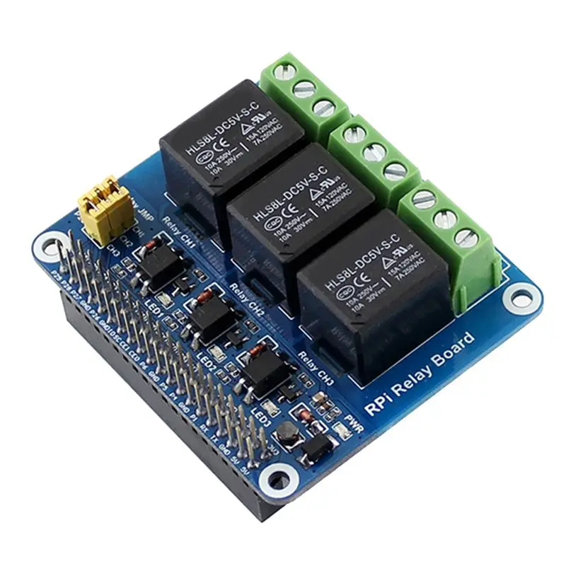 X12A-Motherboard Relay Control Module Relay Expansion Board Blue For Smart Home For Raspberry Pi 4B/3B/3B+
X12A-Motherboard Relay Control Module Relay Expansion Board Blue For Smart Home For Raspberry Pi 4B/3B/3B+