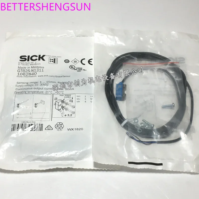 1062840 фотоэлектрический датчик GTB2S-N1311 
1062840 фотоэлектрический датчик GTB2S-N1311