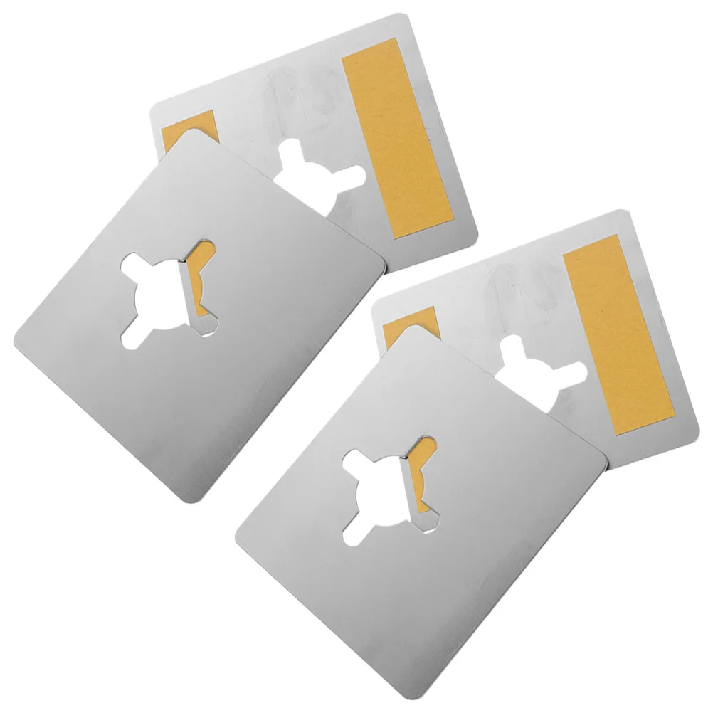 4pcs Door Repair Board Stainless Steel Reinforcement Plates Home Office Door Strike Plate Cover KnobBracket Fix Hardware
4pcs Door Repair Board Stainless Steel Reinforcement Plates Home Office Door Strike Plate Cover KnobBracket Fix Hardware